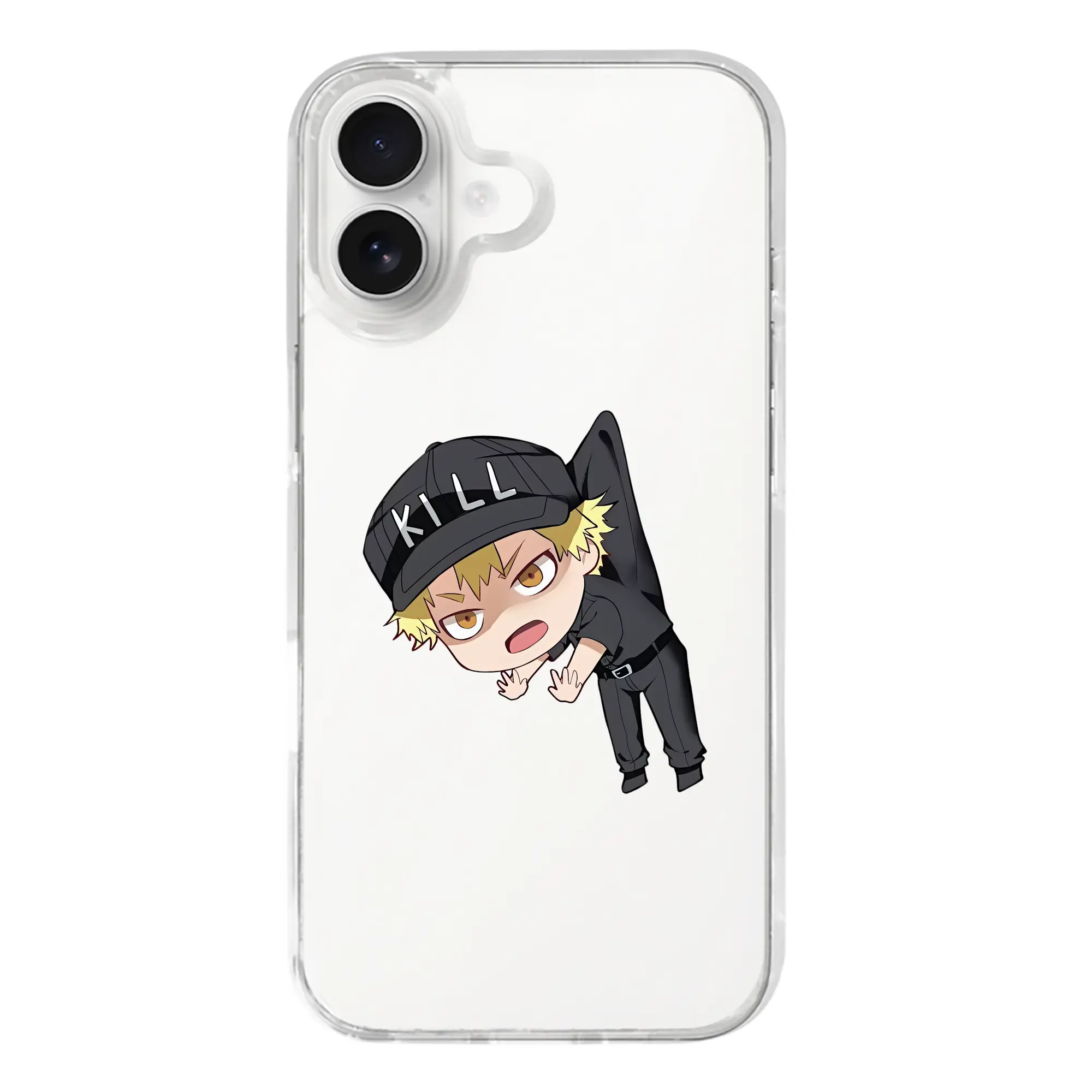 はたらく細胞 グッズ,キラーT細胞 - iPhone 17シリーズ 透明スマホケース – 薄型・耐衝撃・精密フィット保護カバー